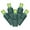 Lime, variant on Vickerman 100 Lime Wide Angle LED Light on Green Wire, 50' Christmas Single Mold Light Strand
