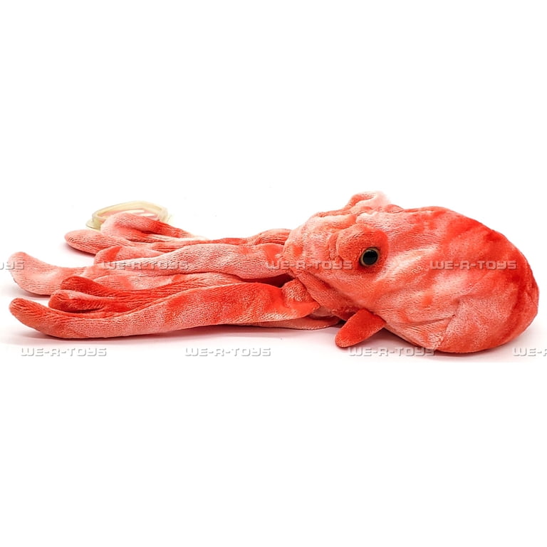 Ty Beanie Boos - Bubbles Il Polipo Con Occhi Verdi Grandi E Glitter, Il Peluche Con Gli Occhi Grandi Scintillanti 15 Cm T37360