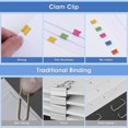 thumbnail image 5 of with 50 Pcs Small Binder Clips, Portable Handheld Clam Clip Dispenser Stainless Steel Refill Paper Clips for Home School Office Document Supplies, 5 of 5