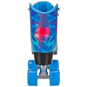 RollerDerby Elite Unisex Adjustable Roller Skates, Burst, 10 in