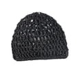 thumbnail image 4 of GUOOL Mesh Crochet Hair Net Curls Hair Wrap Lightweight Soft Elastic Crocheted Cap Black, 4 of 9