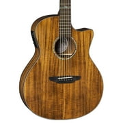Luna Guitars High Tide Koa Grand Concert Cutaway Acoustic-Electric Guitar