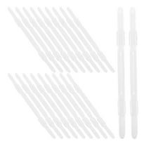 MLINS 20pcs Binder Spine Inserts Notebook Segmented Binders Paper Spine Binding Clips