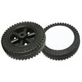 thumbnail image 4 of SPRING 6" Grill Wheels Replacement Parts for Charbroil Gas Grills and Other Brands 2pcs black+white wheel cover, 4 of 8