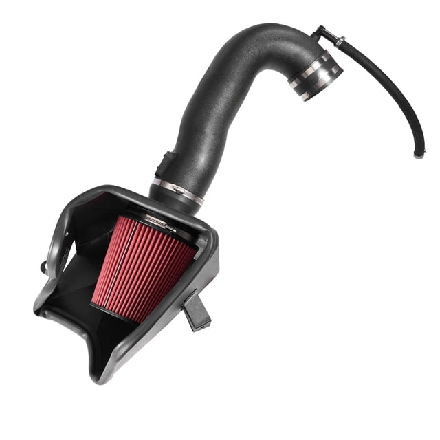 VEVOR Cold Air Intake, 3.9 Inch Cold Air Intake System + Heat Shield Compatible with 2019-2025 Chevy Silverado/GMC Sierra, 2021-2025 Cadillac Escalade 6.2L