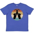 thumbnail image 3 of Inktastic Saxophone Music Vintage Band Youth T-Shirt, 3 of 5