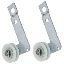 HQRP 2-Pack Dryer Idler Pulley with Bracket Assembly Replacement for Maytag 3LMEDC100YW0 YMED9000YR0 YMED9000YR1