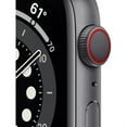 thumbnail image 2 of Restored AppleWatch Series 6 (GPS + Cellular, 44mm) - Space Gray Aluminum Case with Black Sport Band (Refurbished), 2 of 5