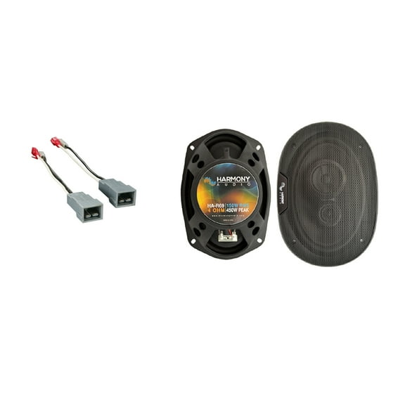 Fits Chrysler Voyager 00-03 Rear Side Panel Replacement Speakers Harmony HA-R69