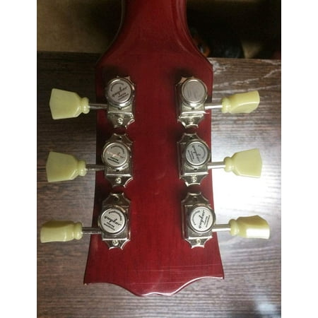 Vintage Acoustic Guitar Tuning Keys - Guyker 6pcs Guitar Machine Heads 3r 3l Locking String Vintage Deluxe Tuning Key Pegs Nickel Tuners Set Walmart Canada