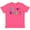 Vintage Hot Pink, variant on Inktastic I Love Daddy Girls Youth T-Shirt