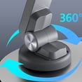 thumbnail image 3 of Baohd Folding Phone Holder Office Simple Support Fixator Adjustable Tabletop Cellphone Bracket Cellphones Accessories Gray, 3 of 8