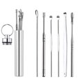 thumbnail image 1 of Diconna Ear Wax Cleaner Tool Set Stainless Steel Ear Pick Cleansing Tools, 1 of 7