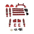 thumbnail image 1 of Bunblic 1/12 RC Car Spare Parts Kit Front Rear Shock Absorber Metal Upgrade Part Metal Shock Mount for MN82S Modification RC Vehicles red, 1 of 8