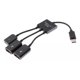 thumbnail image 4 of Usb 3.1 Tipo C A Hembra 2 Dual Usb A 2.0 Micro Usb Otg Hub, 4 of 8