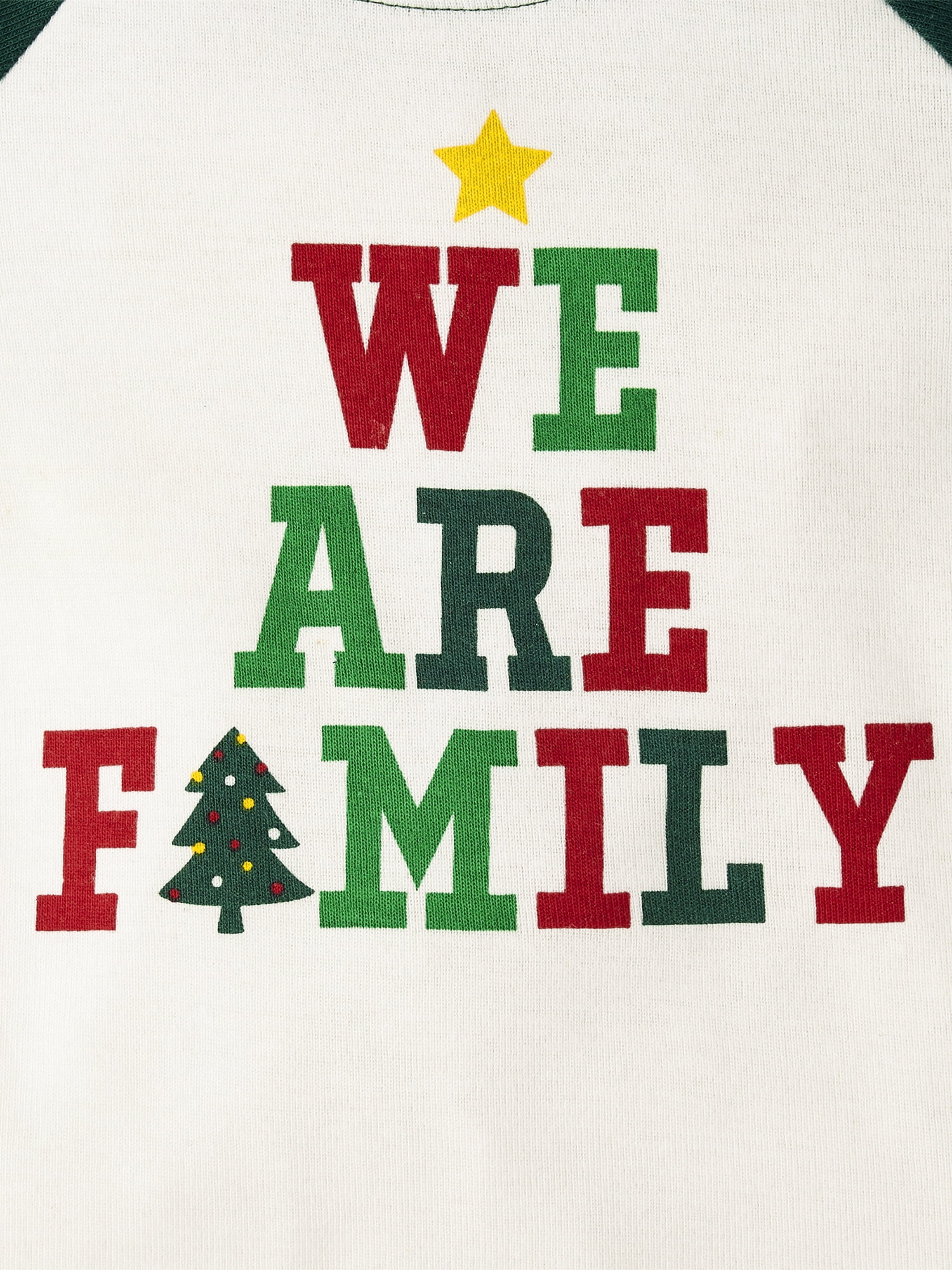 The Children's Place Toddler Unisex Matching Family We Are Family Snug Fit Cotton Pajamas, Sizes 2T-5T