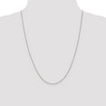 thumbnail image 6 of Auriga Fine Jewelry 10K White Gold .9 mm Cable Chain Necklace for Women 24", 6 of 6