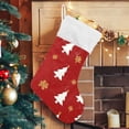 thumbnail image 5 of Coolnut Christmas Stocking Personalized Christmas Large Candy Stocking Hanging Gift Xmas Stockings Decoration 1 PC for Family Holiday Party Ornaments Decor Fireplace, 5 of 7