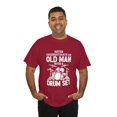 thumbnail image 2 of Never Underestimate An Old Man With A Drum Set Funny Drummer T-Shirt, 2 of 3