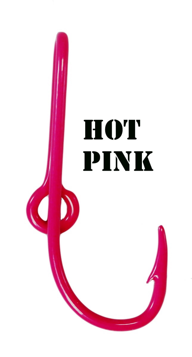 Eagle Claw Hat Hook Hot Pink Fish hook for Hat Pin Tie Clasp or Money