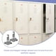 thumbnail image 2 of GOOHOCHY 2 cerraduras de seguridad para archivadores, cerraduras de seguridad para mostrador, cerraduras de seguridad para cajones, accesorios, 2 of 8