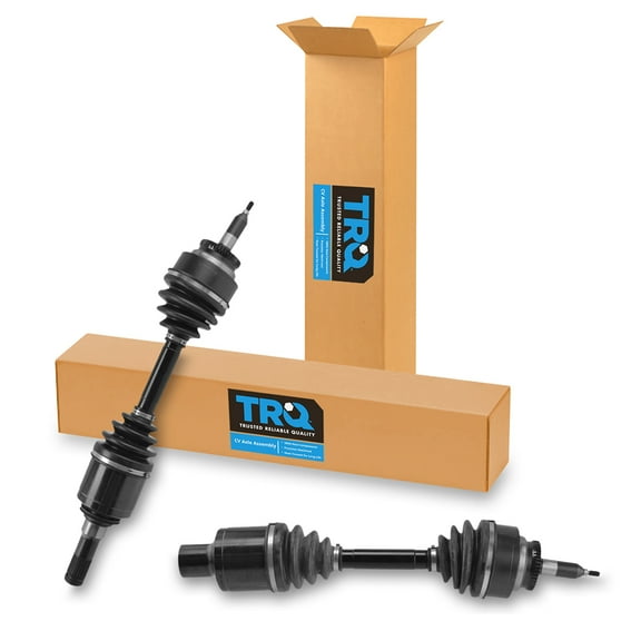 TRQ New Front CV Axle Shaft Assembly Pair 2pc for Expedition F150 Navigator CSA82580