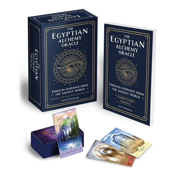 Stephen Denham The Egyptian Alchemy Oracle Book & Card Deck (Paperback) Arcturus Oracle Kits