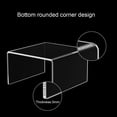thumbnail image 3 of GHSDFBB Acrylic Display Risers, Clear Product Stand, Jewelry Display Riser,Shelf Showcase Fixtures For Collectibles Display (3 Sizes S (2Sets)), 3 of 7
