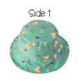 thumbnail image 2 of FlapJackKids - Patterned Sun Hat - Safari/Monkey -S (6M-2Y), 2 of 5