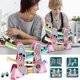 thumbnail image 2 of Juego de juguetes combinados para niños con cochecito deslizante y aparcamiento, 2 of 2
