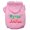Light Pink, variant on Pet Dog Cat Hoodie Screen Printed, "Hyvaa Joulua"