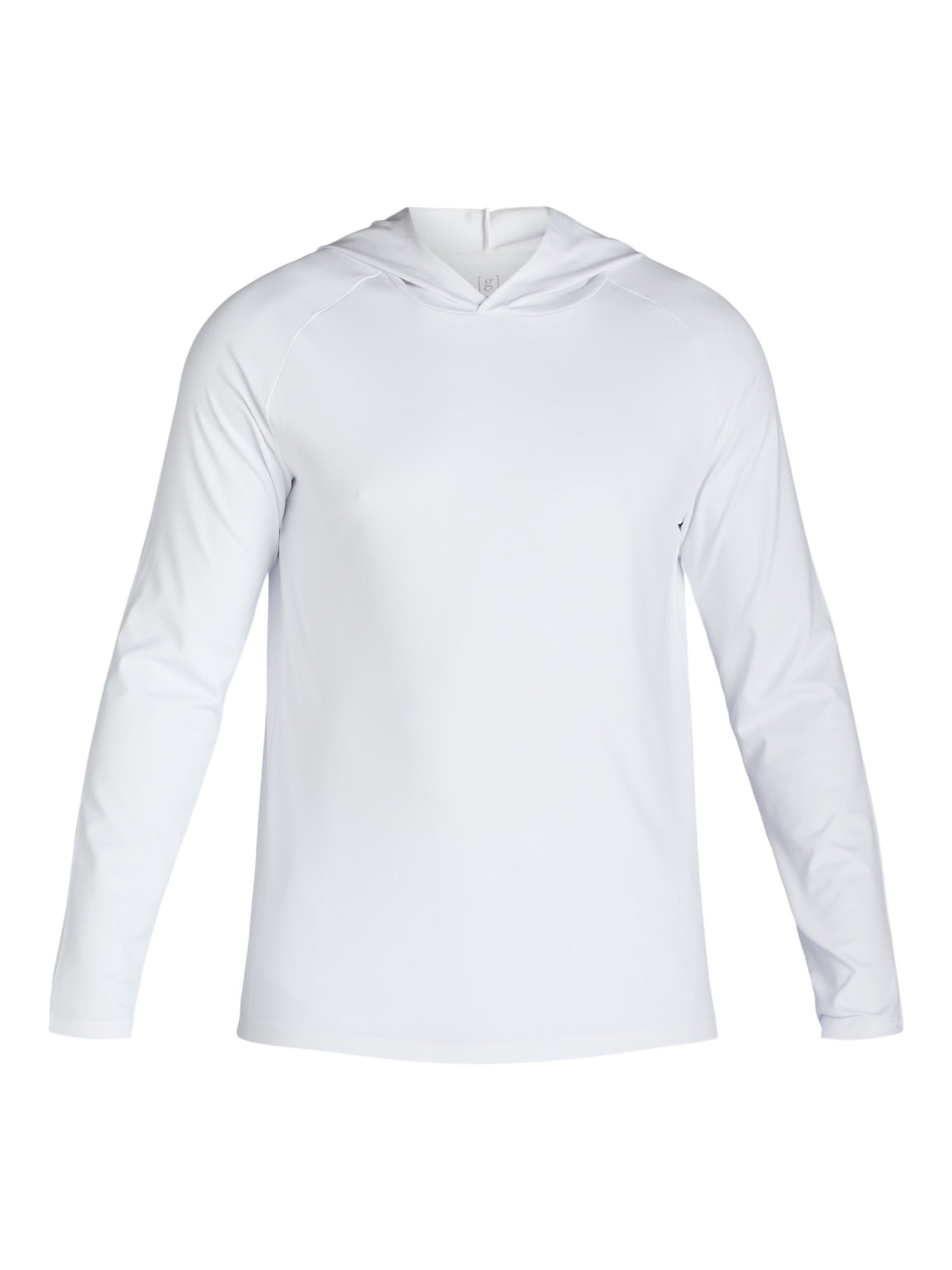 George Men’s & Big Men's Hooded Long Sleeve Sun Shirt with UPF50+, Sizes S-3XL