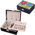 thumbnail image 3 of Caja Joyas Pintura Diamantes Juego Artesanía Mosaico PU Patrón Mandala Forma Especial Parcial para Collares Pendientes, 3 of 9