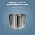 thumbnail image 2 of Update International SPS-32 Induction Stock Pot, 32-Quart, Silver, 2 of 6