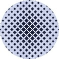 thumbnail image 1 of Ahgly Company Tapis Rond Lavable en Machine Intérieur Transitionnel Bleu Lavande, 4 Pieds Rond, 1 of 7