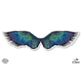 thumbnail image 1 of Wings Blue - 9" Vinyl Sticker - For Car Laptop I-Pad - Waterproof Decal, 1 of 1