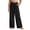 0$-Black1541, variant on Kiijoy Girls Linen Wide Leg Pants Breathable Pull On Pants with Pocket, Black, Sizes 4-14