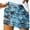 Multicolor, variant on YABCSAZ Women's Gym Shorts Summer Casual Shorts Plus Size Loose Lounge Bermuda Shorts Wide Leg Sweat Athletic Boxer Shorts Vacation Hawaii Beach Shorts for Women