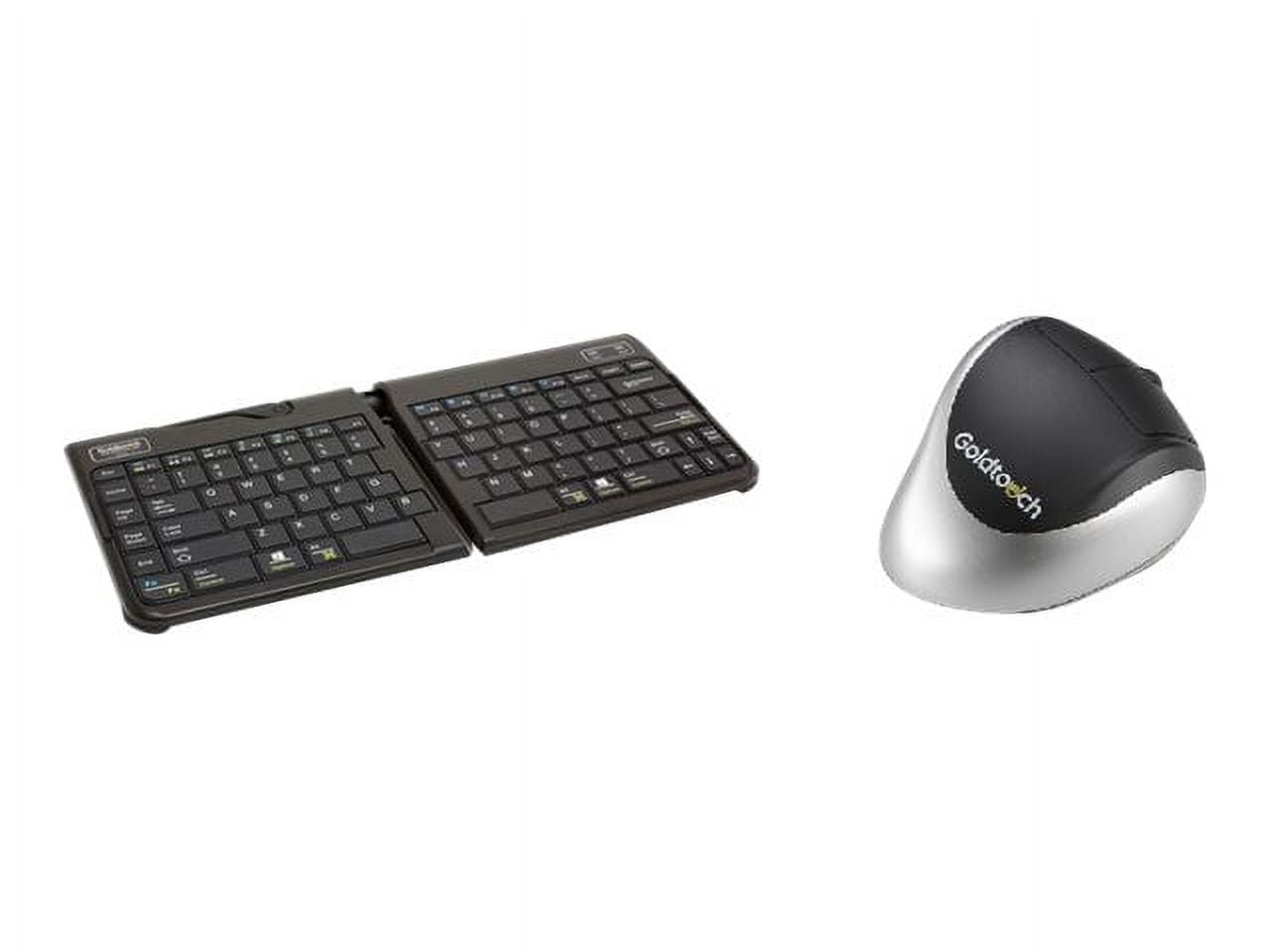 Goldtouch Go!2 Mobile Keyboard/Mouse Bundle - Keyboard and mouse set - wireless - Bluetooth