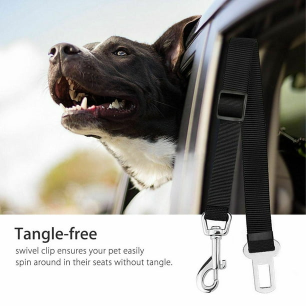 Dog Seat Belt Pet Dog Cat Car Seatbelt Safety Tether 2 Pack Adjustable Harness Belts Pet Leash Heavy Duty Nylon Seatbelts Fit Cars Truck SUV Walmart