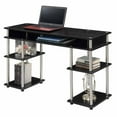 thumbnail image 3 of Convenience Concepts Designs2Go No Tools Student Desk in Black Wood Finish, 3 of 3