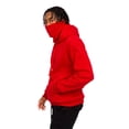 thumbnail image 5 of G-Style USA Men's Fleece Hoodie with Mask Pullover Sweatshirt JK5053 - Red - 4X-Large, 5 of 6