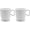 20-Count (Pack of 2), variant on Party Essentials 8-Ounce Hard Plastic Coffee Cup/Tea Mug with Handle, 20-Count, Bistro Black