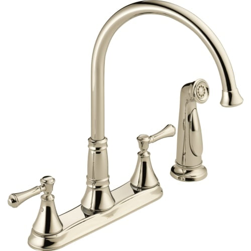 Delta Cassidy Kitchen Faucet with Side Spray, Available in Various Colors by Delta