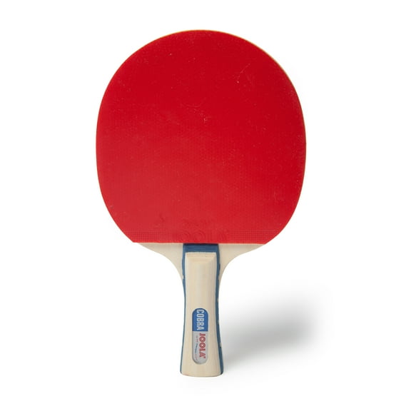 JOOLA Cobra Recreational Table Tennis Racket with ITTF Approved Rubber, Red