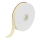 thumbnail image 1 of Cinta de terciopelo Uxcell de cara simple en carrete, tela de terciopelo sedoso para ramos, manualidades de bricolaje, envoltura de regalos, fiestas de boda, color crema, 5/8" x 10 yardas, 1 of 5