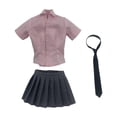 thumbnail image 3 of Ropa para Modelos de Figura 1/6 Strade Fareast Limited camisa y falda rosa, 3 of 8