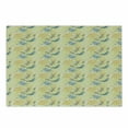 thumbnail image 1 of Dragonfly Cutting Board, Water Lilies and Flying Insects in Vintage Style Exotic Fauna, Decorative Tempered Glass Cutting and Serving Board, Small Size, Pale Yellow Blue, by Ambesonne, 1 of 1