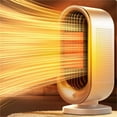 thumbnail image 5 of 2024 Upgraded Space Heater, Portable Warm Heater Desktop Heater Fast Heating Household Vertical Heating Fan Small Solar Heater Bedroom Heater for Indoor Office Room, Desk, Garage, 5 of 8