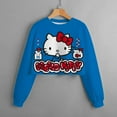 thumbnail image 2 of Fashion  Leisure  Fun Hello Kitty Hoodie Children‘s Japan Anime 3D Printed Sweatshirt Girls‘ Pullover Cute Top, 2 of 7